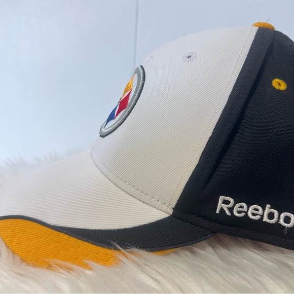 Reebok Pittsburgh Steelers Football Apparel Baseball NFL Cap Hat Size L/XL - Picture 2 of 11